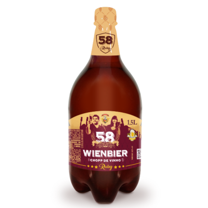 Chopp Wienbier 58 de vinho tinto 1,5L (6un)
