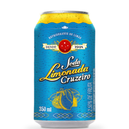 Soda Limonada Cruzeiro 350ml (12un)